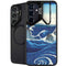 View of the Naruto whirlpools at Awa by Hiroshige Galaxy S25 Kickstand Case